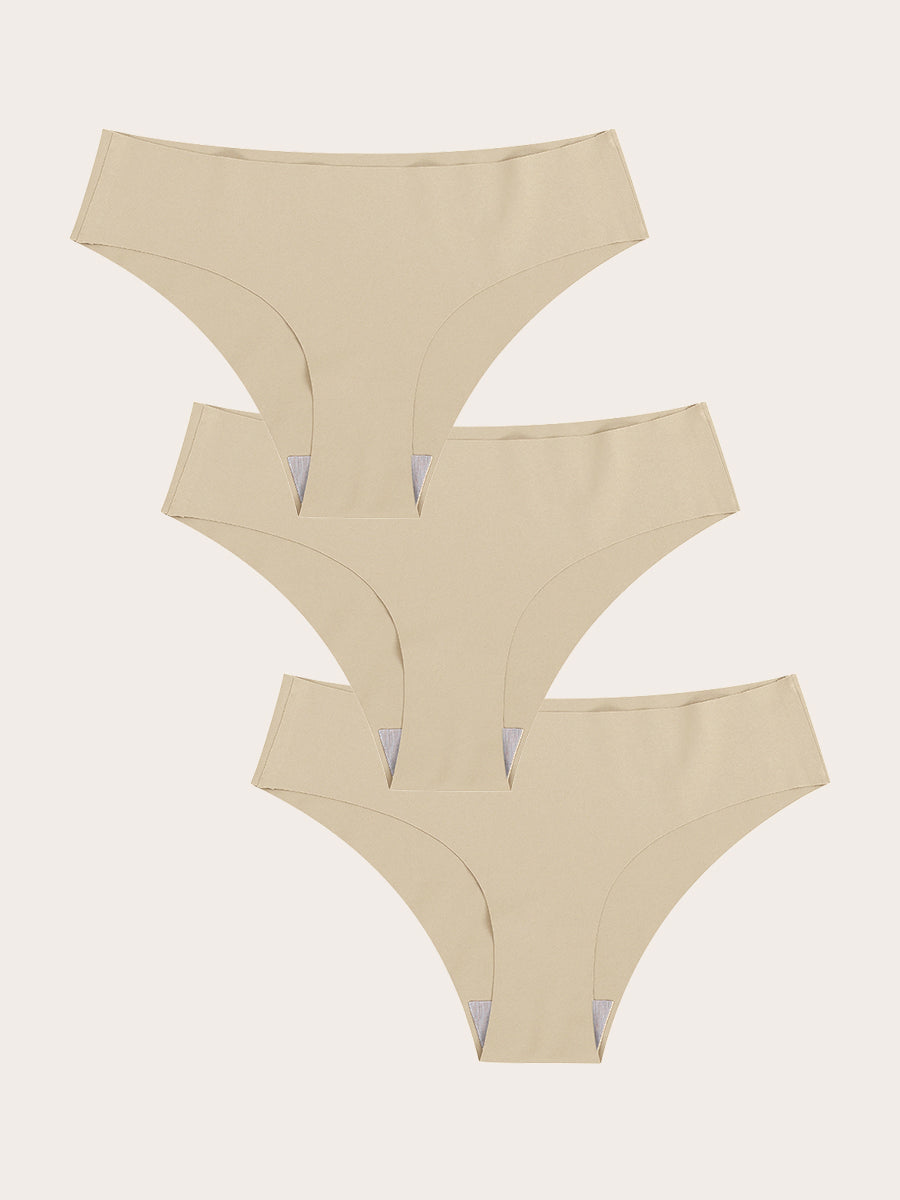 3 Pieces Seamless T-Back Underwear