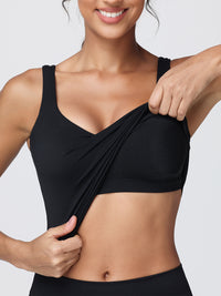 Built-in padded bra