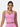 longline sports bra pink