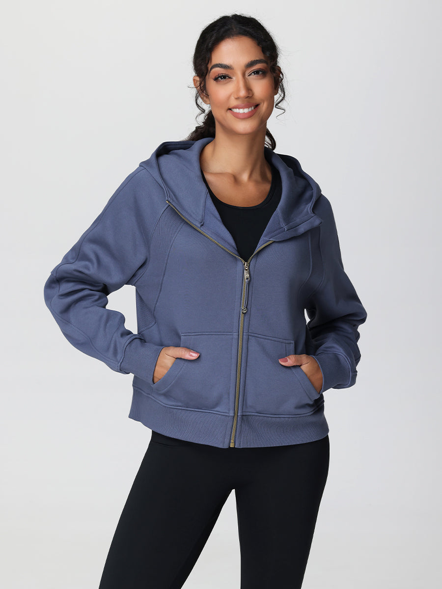 Women's Basic Zip Hoodie