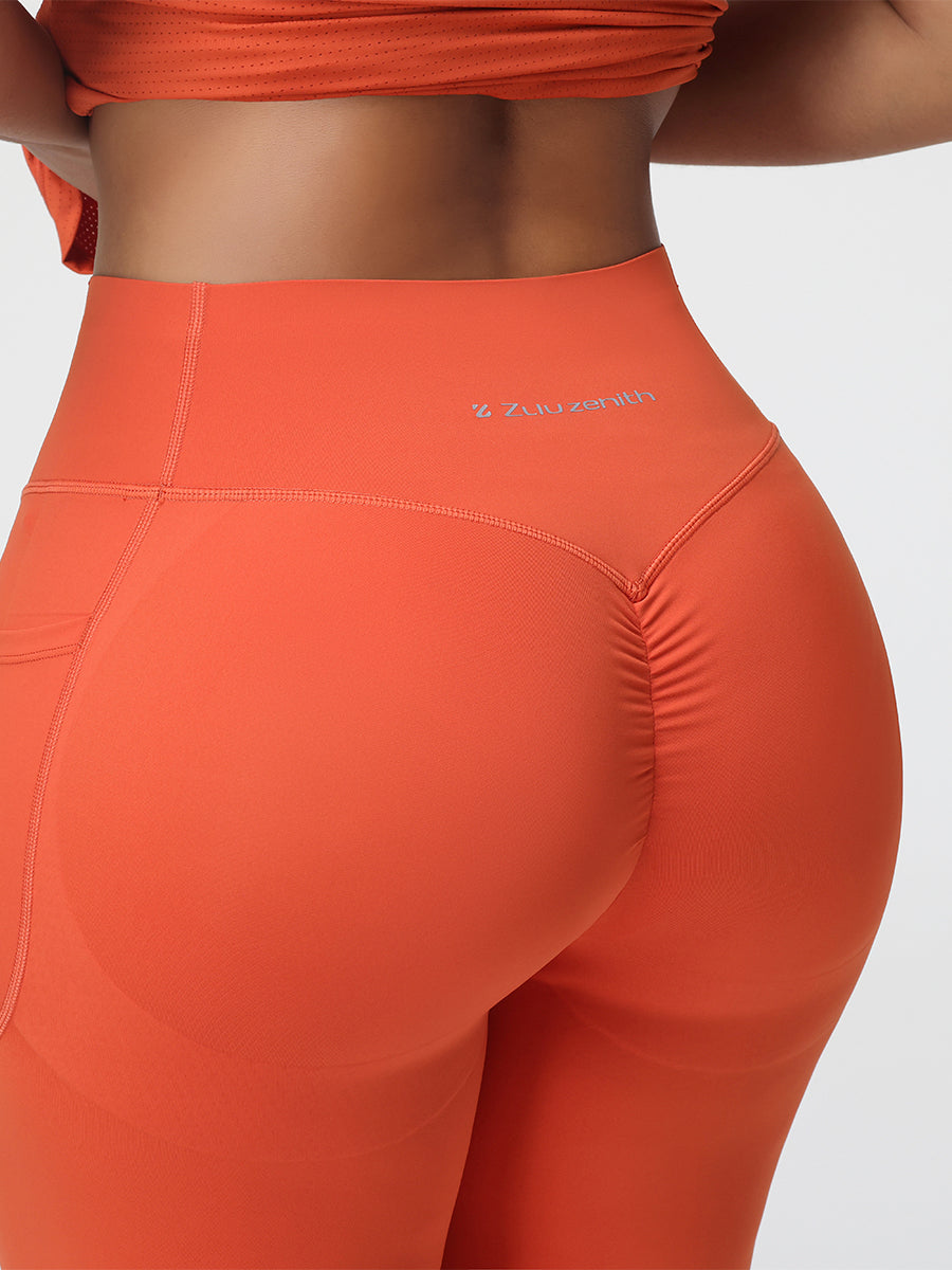 7/8 Tummy Control Butt-Lifting Leggings with Pockets – Zuluzenith