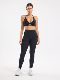 Women's Sports Wear Set - Black