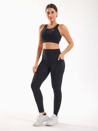 Women's Active Wear Set - Black
