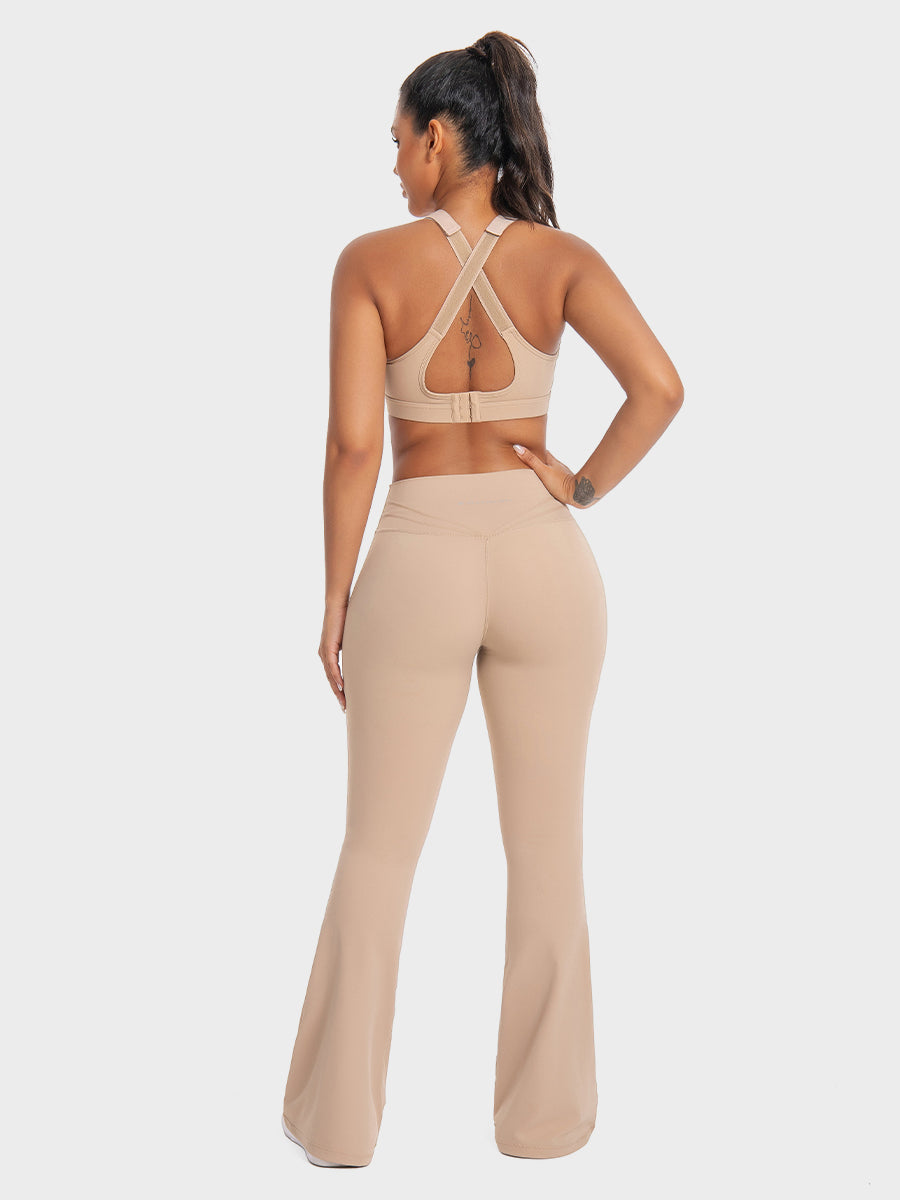 Women's Activewear Set - Beige