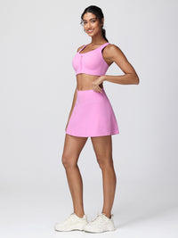 pink padel outfit