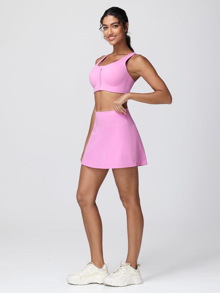 pink padel outfit