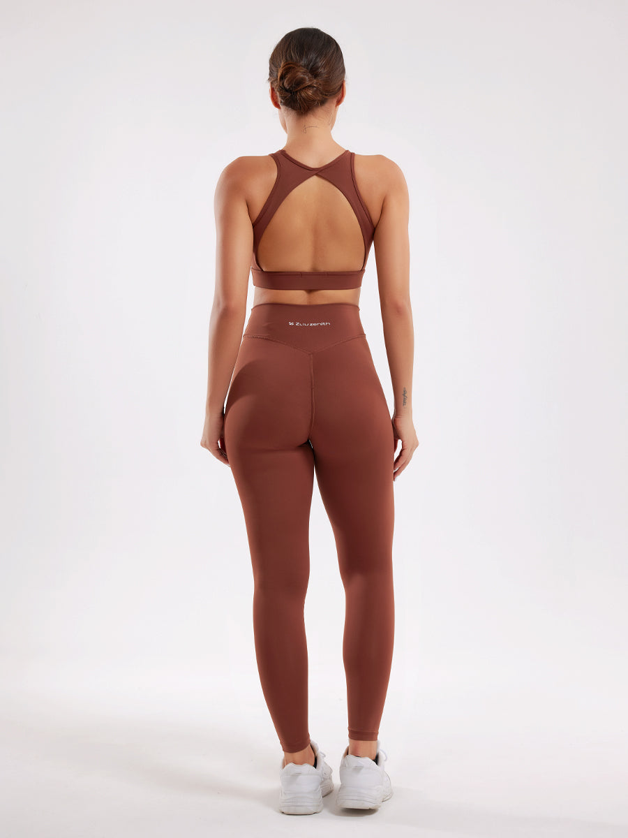 V-waistband Workout Gym Set