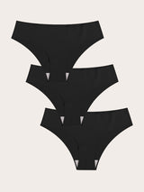 3 Pieces Seamless T-Back Underwear