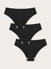 3 Pieces Seamless T-Back Underwear