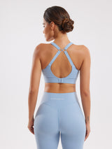 Women's High Impact Sports Bra - Blue