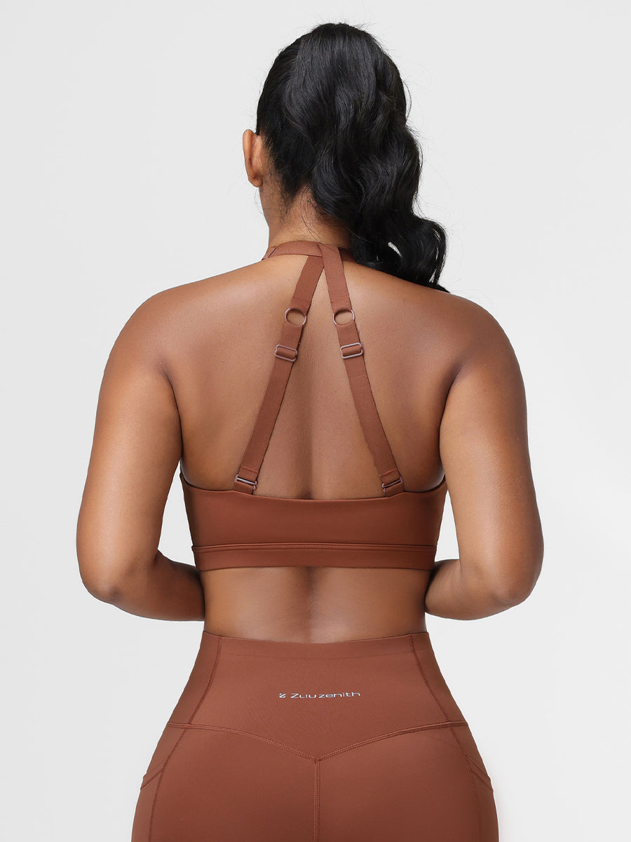 Adjustable Strap Sports Bra
