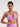 Adjustable Strap Sports Bra - Pink