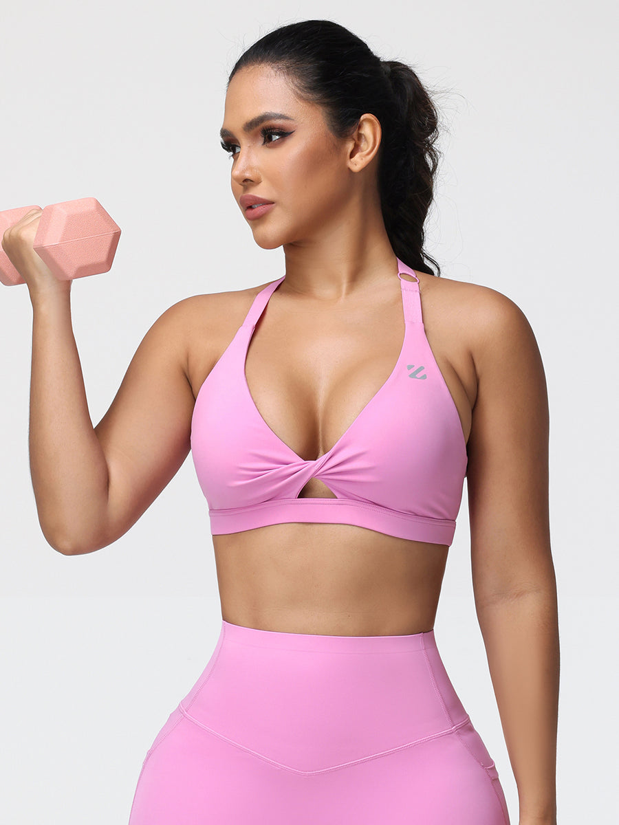 Adjustable Strap Sports Bra