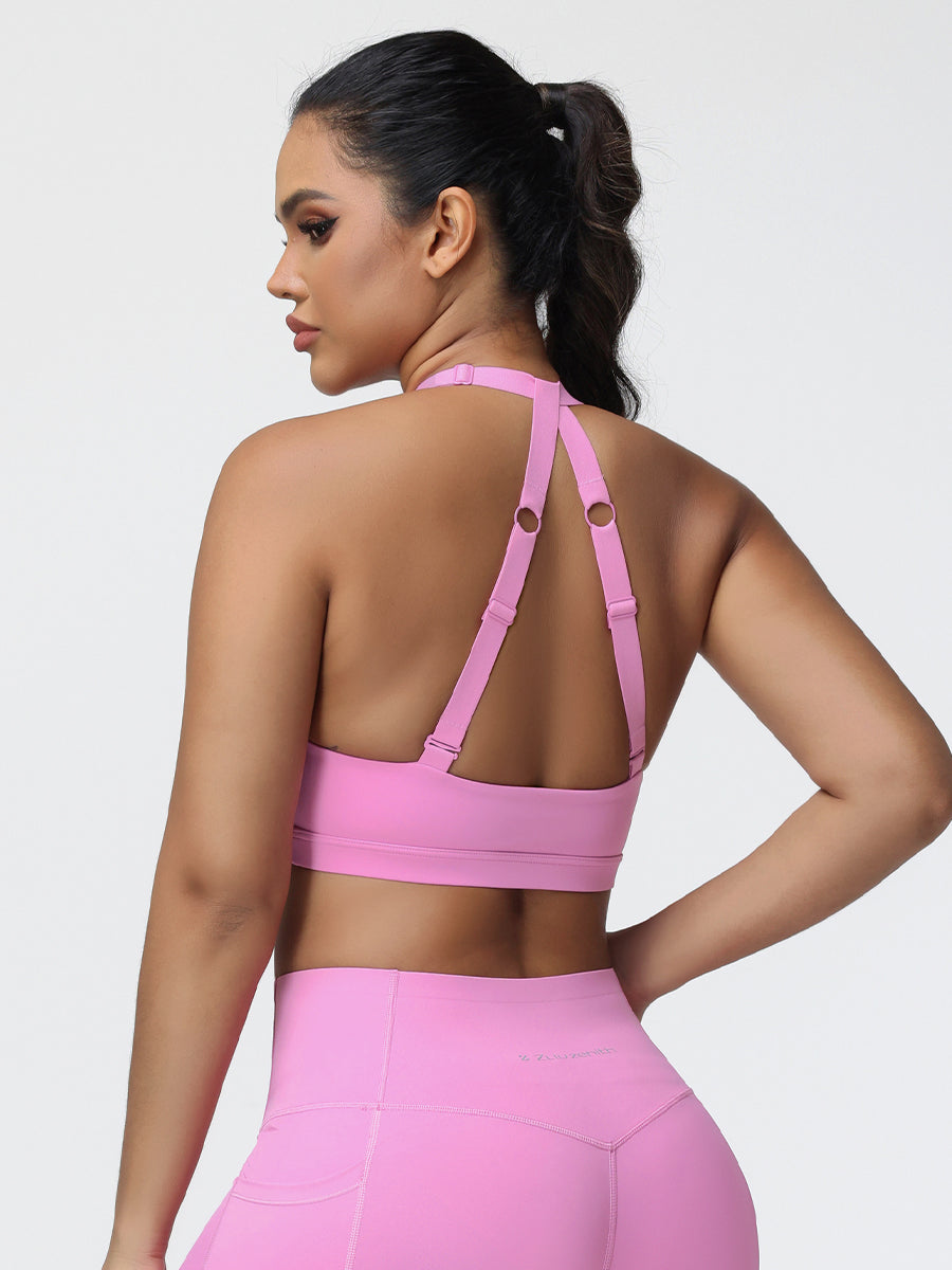 Adjustable Strap Sports Bra