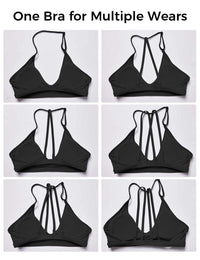 Low Support Sports Bra - Minimal, Black