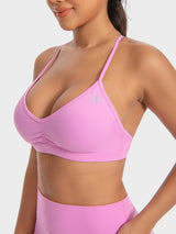 Low Support Sports Bra - Minimal, Pink