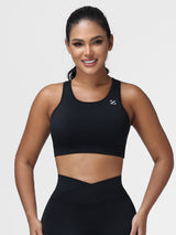 Cut Out Backless Sports Bra