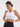 Backless Sports Bra - Cut Out, White