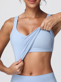 Built-in padded bra