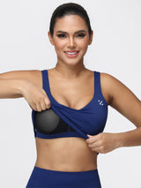 U-shaped Cut Energy Longline Sports Bra
