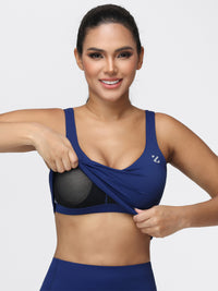 U-shaped Cut Energy Longline Sports Bra