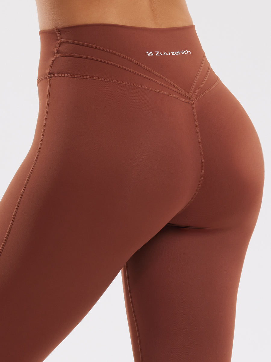 High-Waist Kick Flare Leggings – Zuluzenith