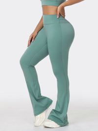 High-Waist Kick Flare Leggings