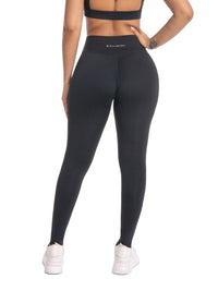 Wowen's High Waisted Leggings - Crossover, Black
