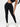 black high waist gym tights