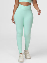 mint green gym leggings