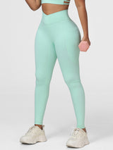 mint green gym leggings