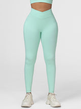 mint green gym leggings