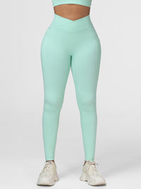 mint green gym leggings
