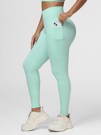 mint green gym leggings