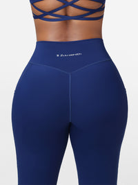 navy blue high waist legging