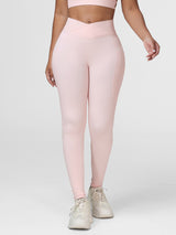 pearl pink gym tights