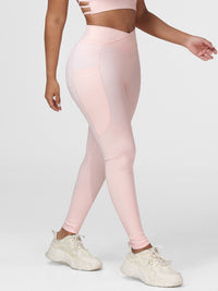 pearl pink gym tights