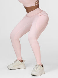 pearl pink gym tights