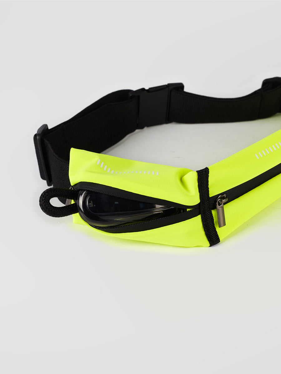 Running Spring Belt Adjustable Running Belt with Water-Resistant Pockets – Zuluzenith