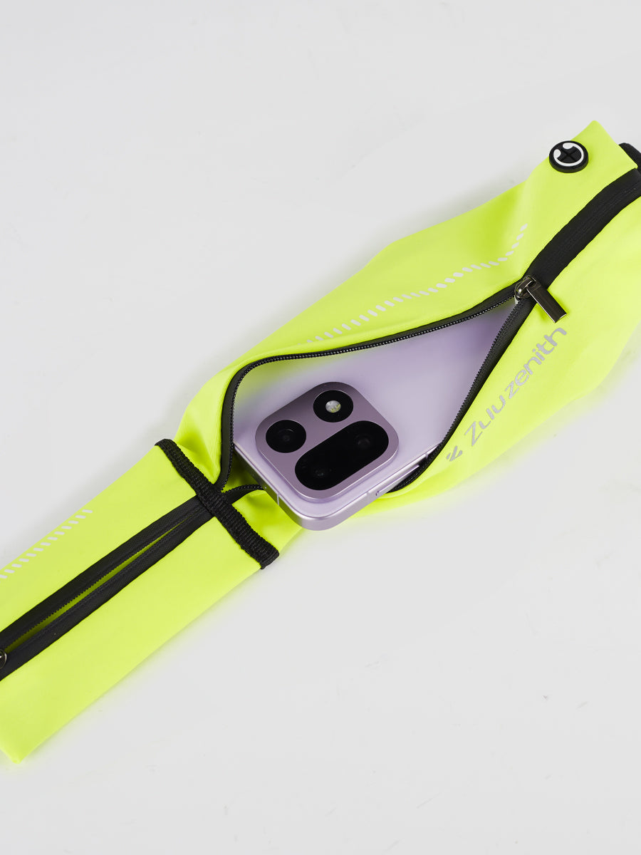 Adjustable Running Belt with Water-Resistant Pockets