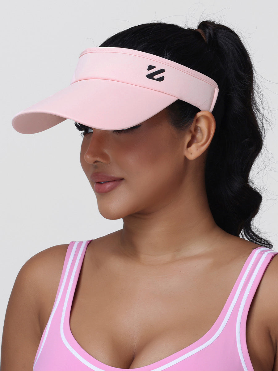 pink golf visor