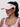 pink golf visor
