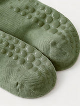 3 Pairs Non-Slip Grip Socks for Yoga Pilates Gym & Everyday Wear