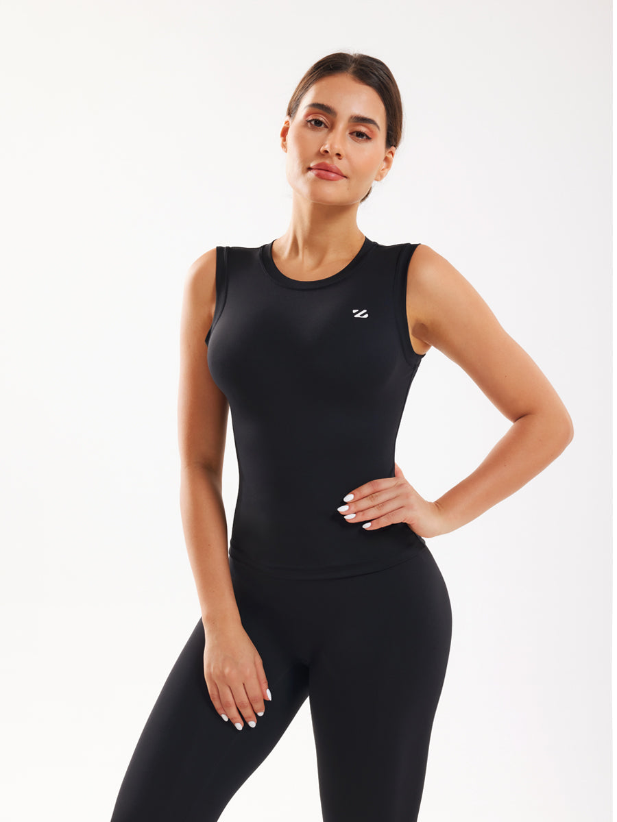 Women's Best Running Tank Top - Gym - Black