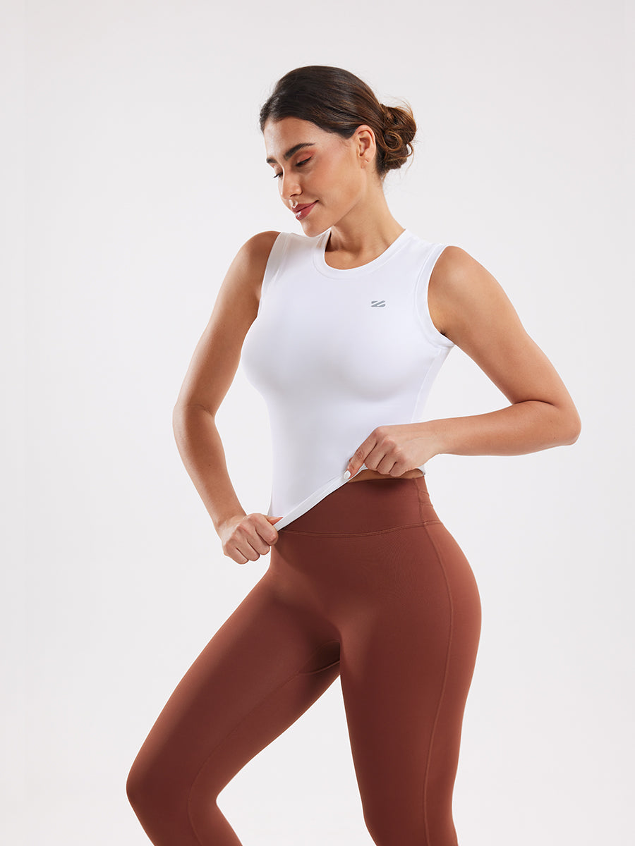 Women's Best Running Tank Top - Gym - White