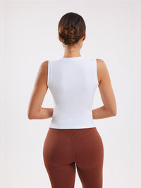 Women's Best Running Tank Top - Gym - White