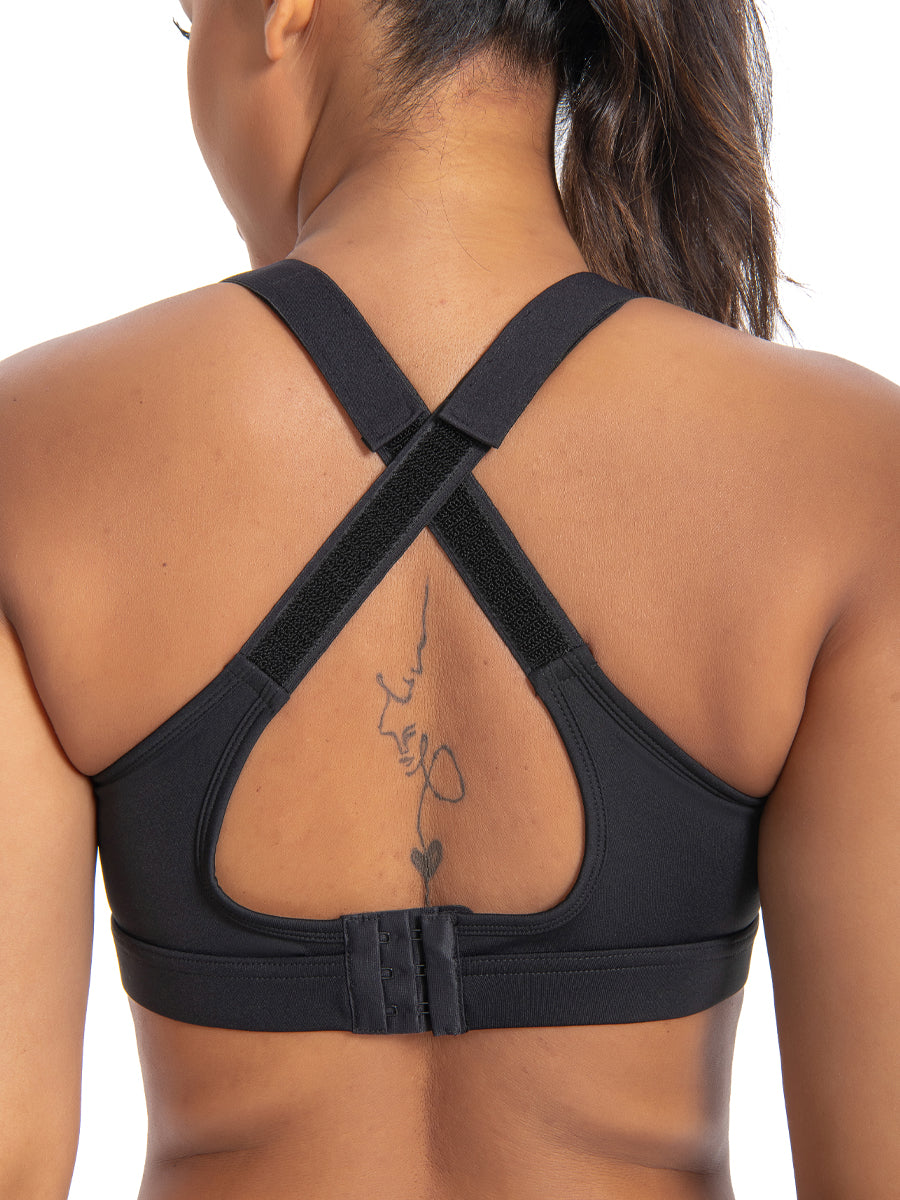 High-Impact Sports Bra - Black