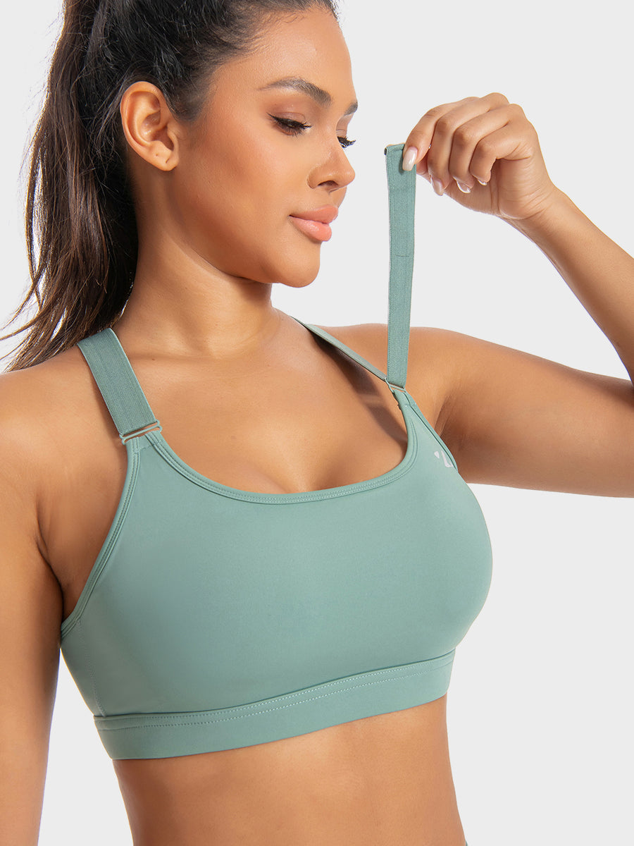 High-Impact Sports Bra - Green
