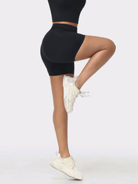 High-Rise Pockets Shorts