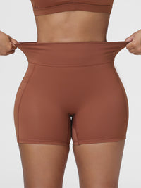 High-Rise Pockets Shorts